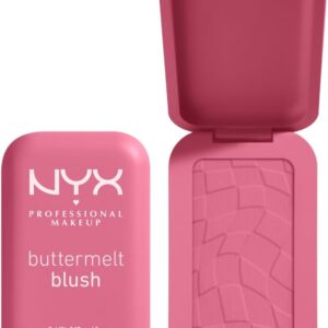 NYX Professional Makeup Buttermelt Blush, Powder Blush, up to 12 H Wear