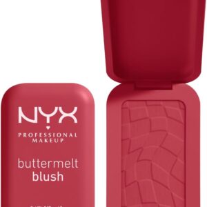 NYX Professional Makeup Buttermelt Blush, Powder Blush, up to 12 H Wear