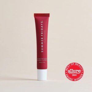Summer Fridays Lip Butter Balm Sheer-Tinted- Cherry (.5 Oz)