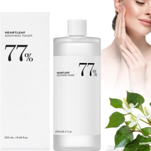 HEARTLEAF 77% SOOTHING TONER - 250 ML/500 ML