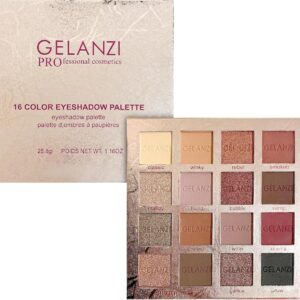 Gelanzi PRO 16 Colour Eyeshadow Palette
